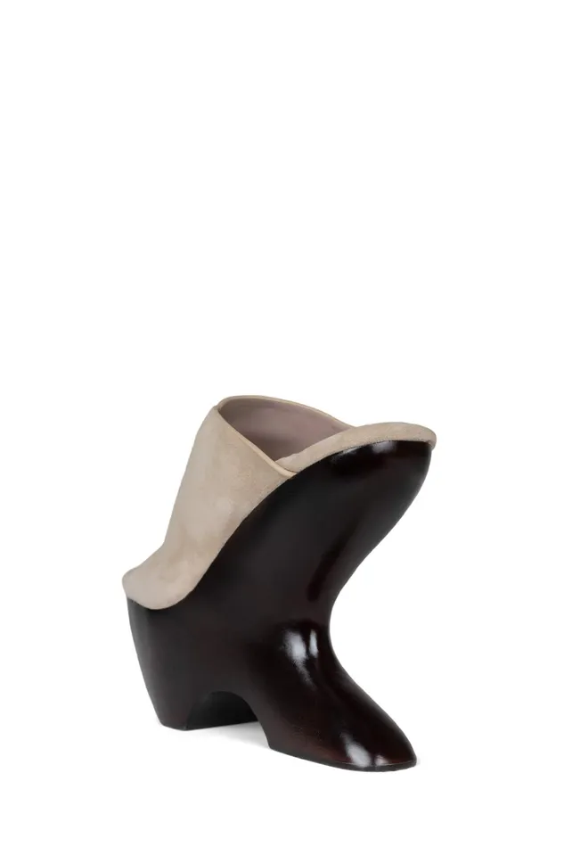 Women Heel Jeffrey Campbell GIAH2 Teal Suede Brown