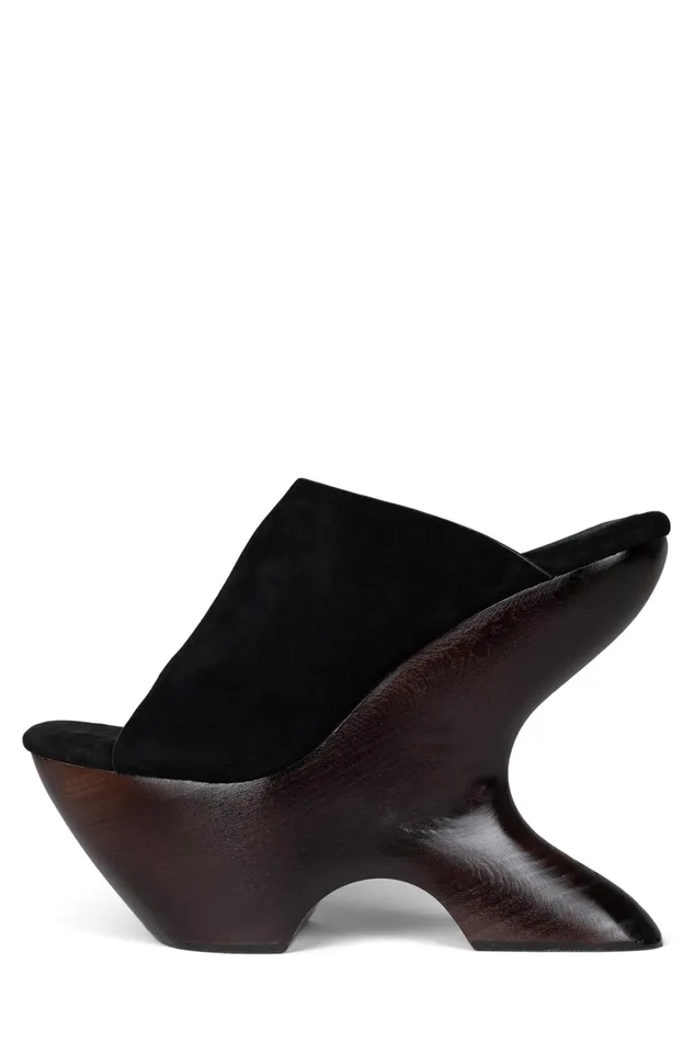 Women Heel Jeffrey Campbell GIAH2 Teal Suede Brown