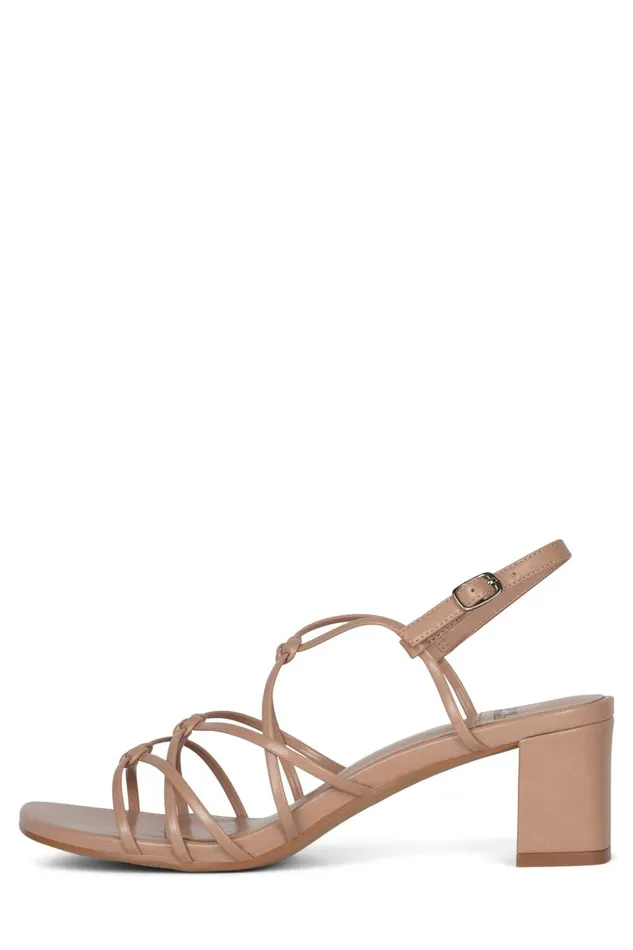 Women Heel Jeffrey Campbell SOCIALIZE Red Metallic