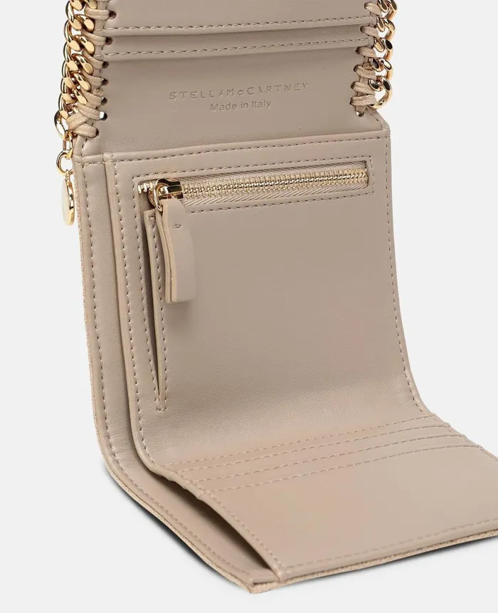 Women Iconic Falabella Stella McCartney Falabella Small Flap Wallet Clotted Cream