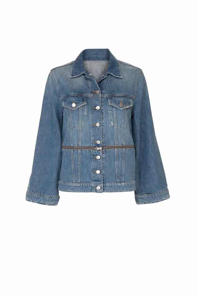 Women Jackets and Coats DODO BAR OR Dylan Jacket Denim
