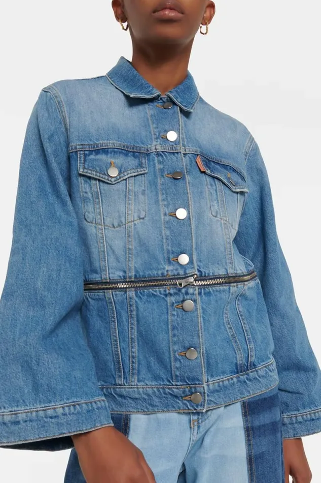 Women Jackets and Coats DODO BAR OR Dylan Jacket Denim