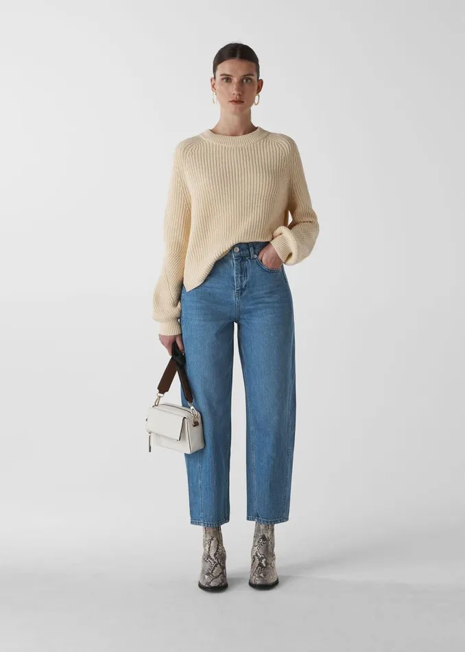 Women Jeans Whistles Denim Authentic Barrel Leg Jean