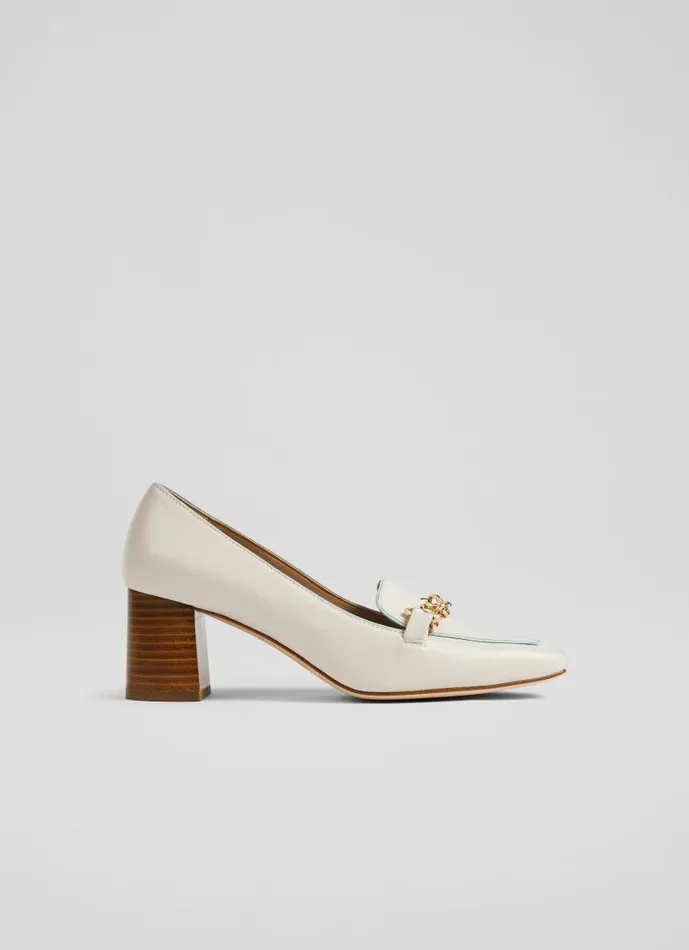 Women Johanna Cream Leather Snaffle Detail Courts Cream LKBennett Court Shoes Women Johanna Cream Leather Snaffle Detail Courts Cream LKBennett Court Shoes
