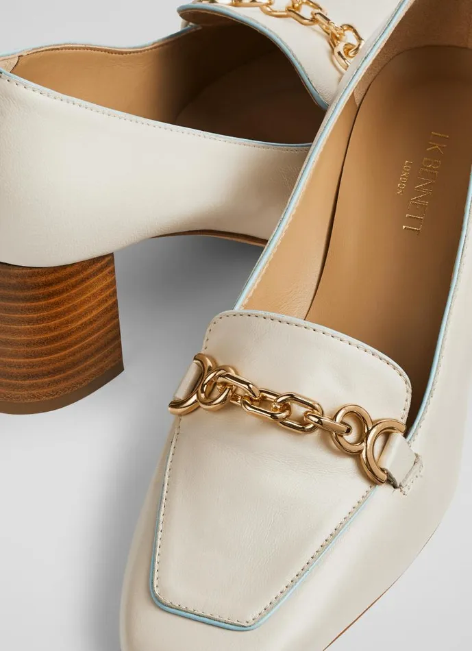 Women Johanna Cream Leather Snaffle Detail Courts Cream LKBennett Court Shoes Women Johanna Cream Leather Snaffle Detail Courts Cream LKBennett Court Shoes