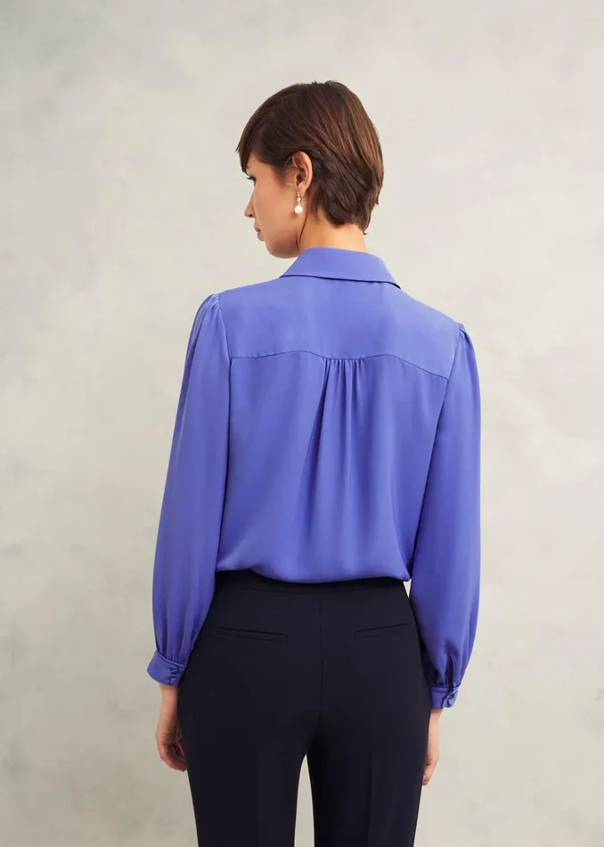 Women Jonie Shirt Twilight Blue Hobbs Tops