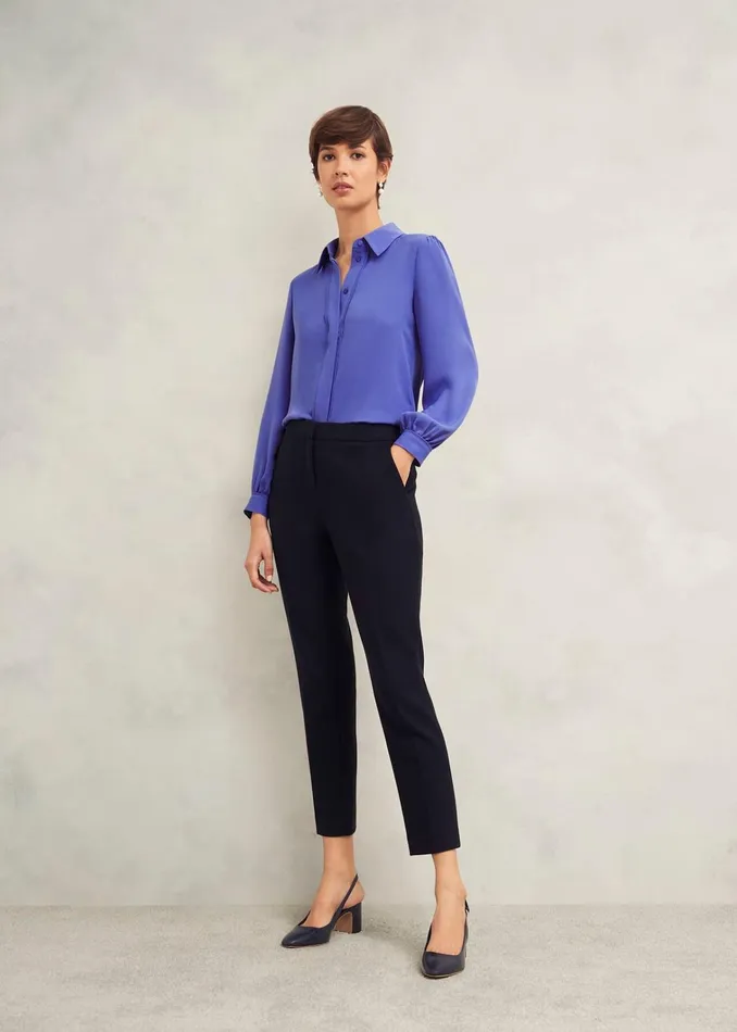 Women Jonie Shirt Twilight Blue Hobbs Tops