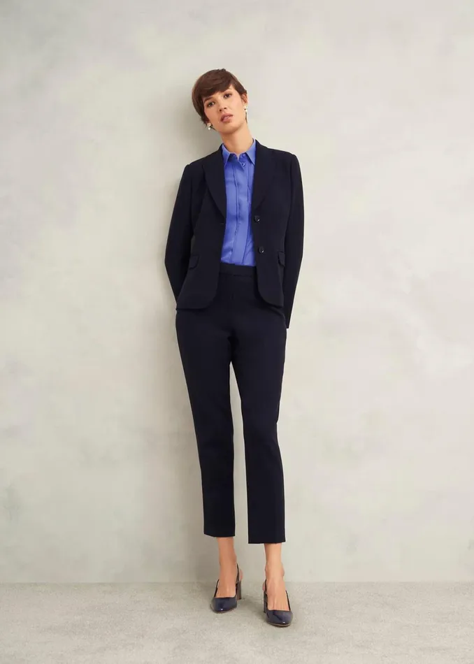 Women Jonie Shirt Twilight Blue Hobbs Tops
