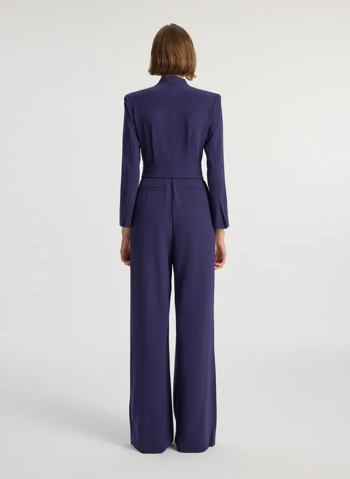 Women Jumpsuits ALC Kieran Ii WideLeg Jumpsuit Deep Plum