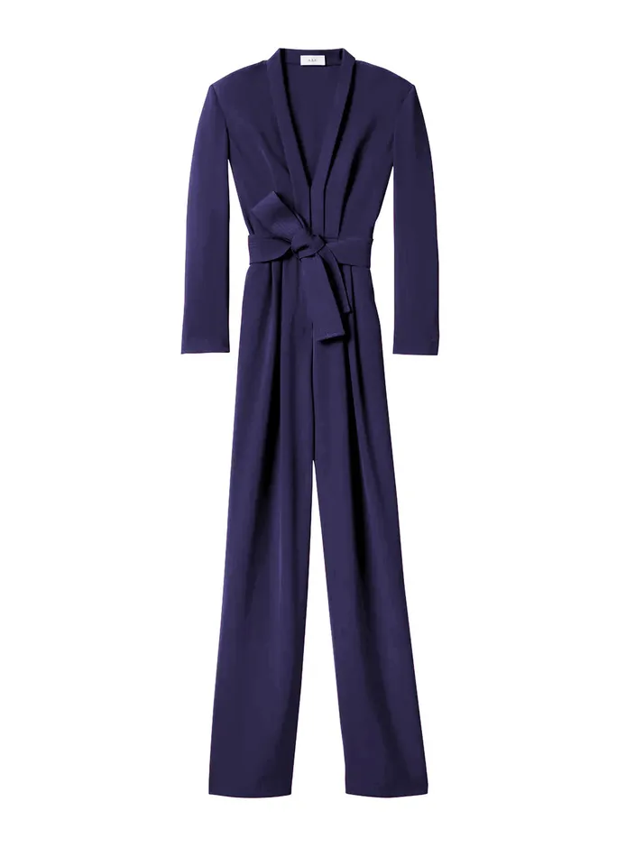 Women Jumpsuits ALC Kieran Ii WideLeg Jumpsuit Deep Plum
