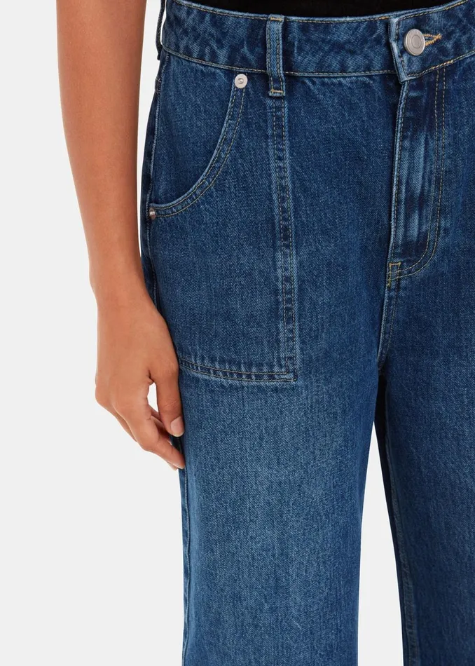 WomenKids Jeans Whistles Denim Authentic Raya Straight Jean