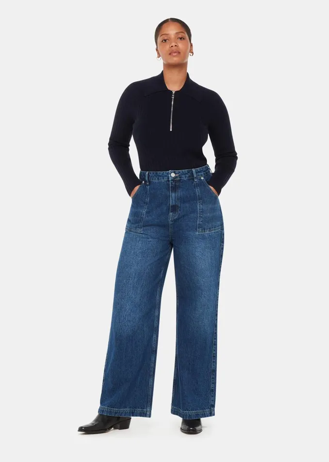 WomenKids Jeans Whistles Denim Authentic Raya Straight Jean