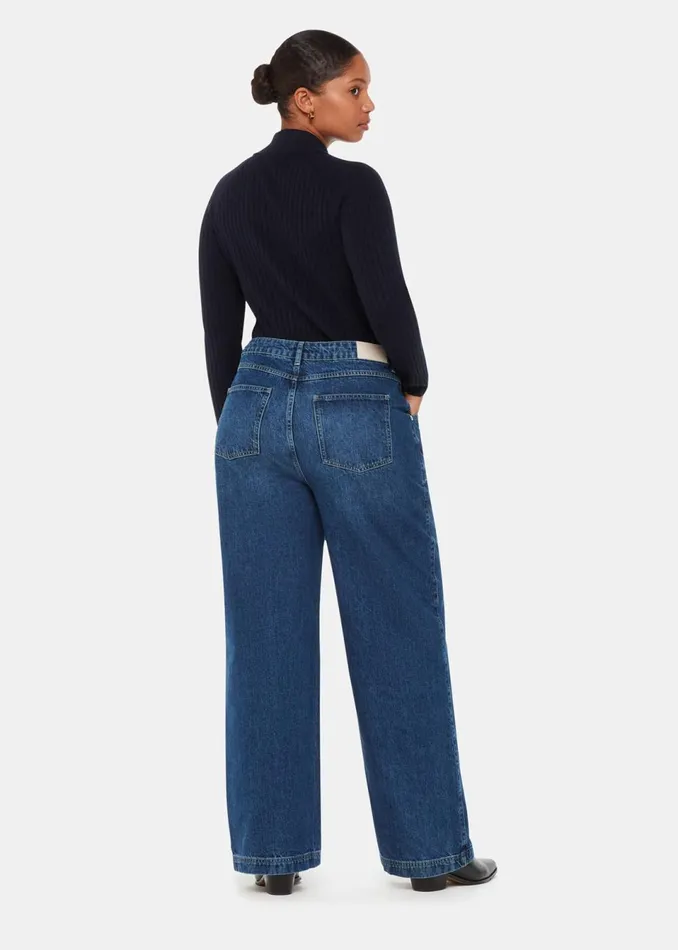 WomenKids Jeans Whistles Denim Authentic Raya Straight Jean
