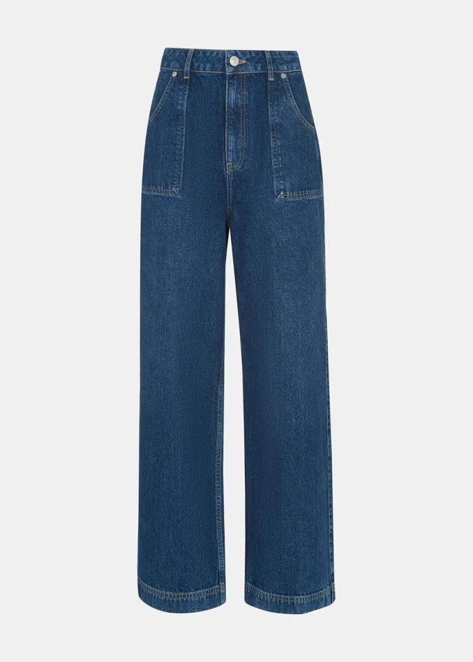 WomenKids Jeans Whistles Denim Authentic Raya Straight Jean