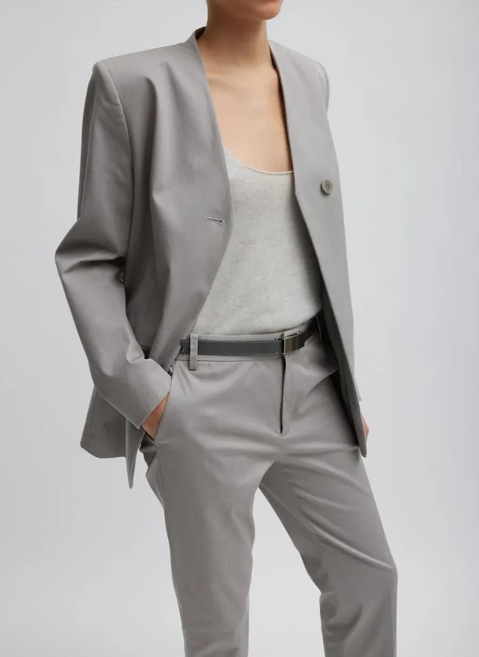 Women Knitwear and Sweatshirts Tibi Washable Cashmere Tank Sweater Light Heather Grey
