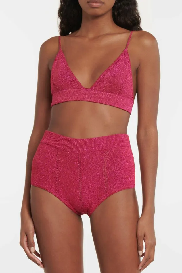 Women Knitwear DODO BAR OR Bella Boxer Fuchsia