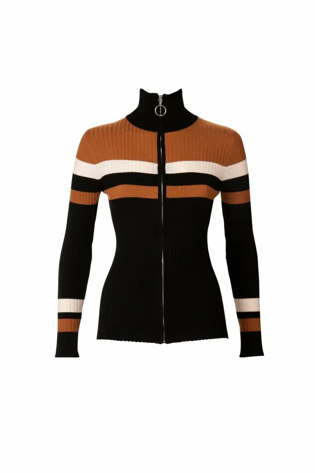 Women Knitwear DODO BAR OR Lee Cardigan Black Combo