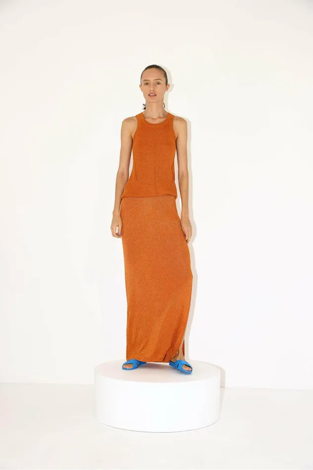 Women Knitwear DODO BAR OR Loda Top Orange