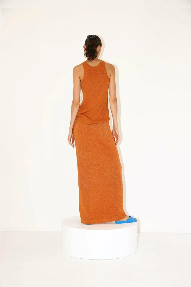 Women Knitwear DODO BAR OR Loda Top Orange