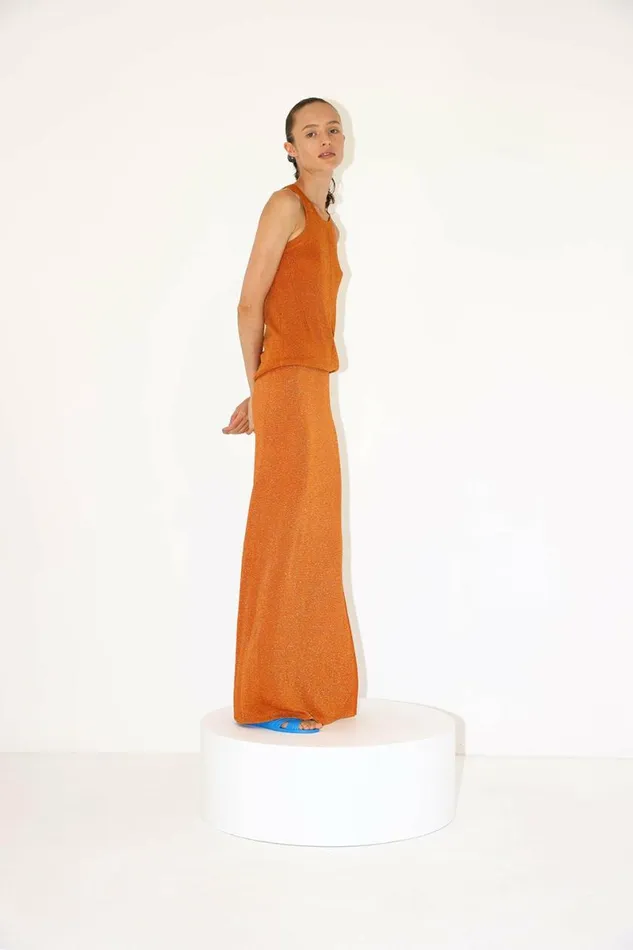 Women Knitwear DODO BAR OR Loda Top Orange