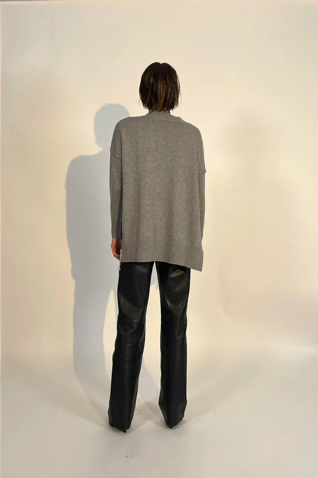 Women Knitwear DODO BAR OR Mark Sweater Gry