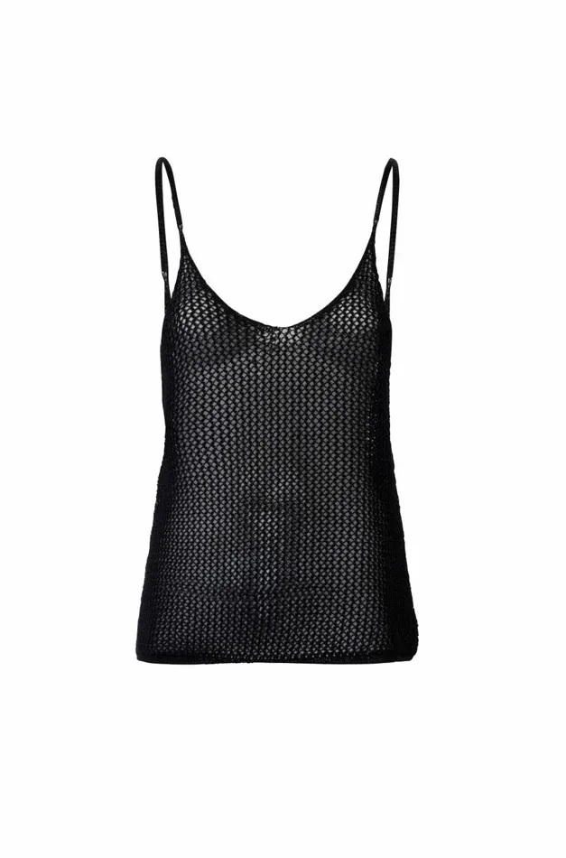 Women Knitwear DODO BAR OR Miles Top Black