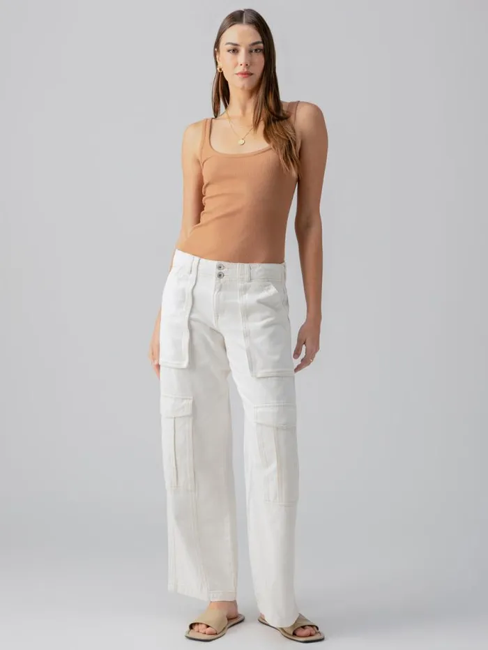 Women Level Up Standard Rise Denim Cargo Pant Powdered Sugar Sanctuary Clothing Denim Women Level Up Standard Rise Denim Cargo Pant Powdered Sugar Sanctuary Clothing Denim