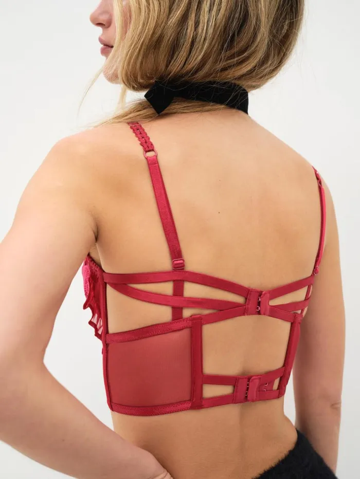 Women Lingerie For Love and Lemons Clara Bustier Red Women Lingerie For Love and Lemons Clara Bustier Red