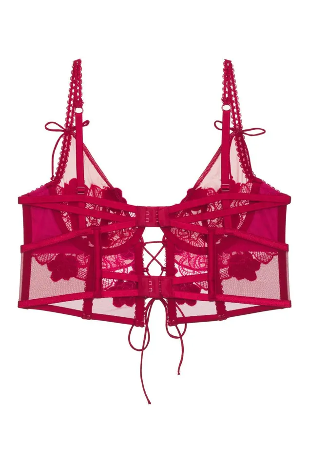 Women Lingerie For Love and Lemons Clara Bustier Red Women Lingerie For Love and Lemons Clara Bustier Red
