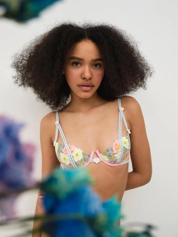 Women Lingerie For Love and Lemons Daisy Blossom Underwire Bra Multi