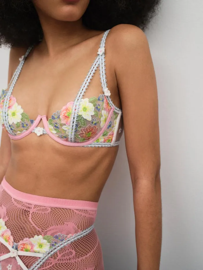 Women Lingerie For Love and Lemons Daisy Blossom Underwire Bra Multi Women Lingerie For Love and Lemons Daisy Blossom Underwire Bra Multi