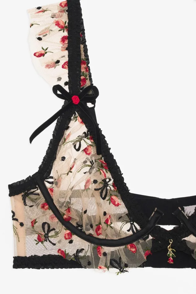 Women Lingerie For Love and Lemons Kendra Underwire Bra Black Women Lingerie For Love and Lemons Kendra Underwire Bra Black