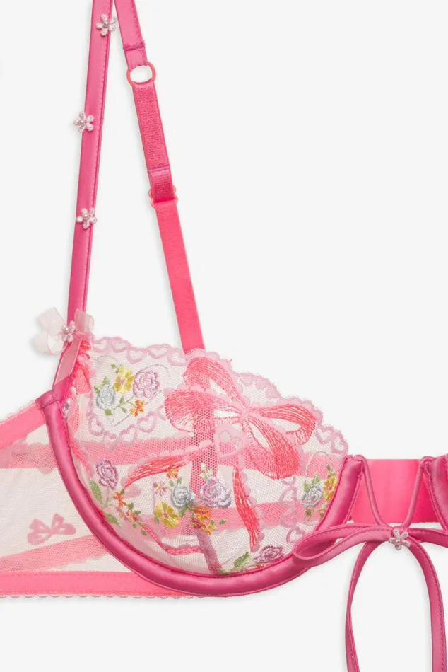 Women Lingerie For Love and Lemons Marietta Underwire Bra Pink Women Lingerie For Love and Lemons Marietta Underwire Bra Pink