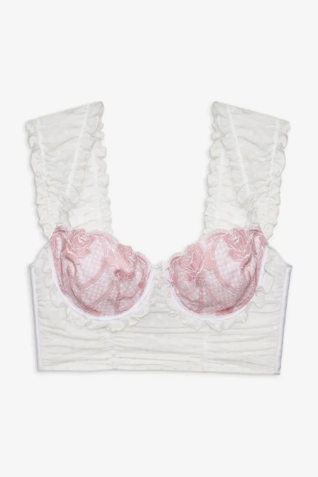 Women Lingerie For Love and Lemons Tawny Bustier White Women Lingerie For Love and Lemons Tawny Bustier White