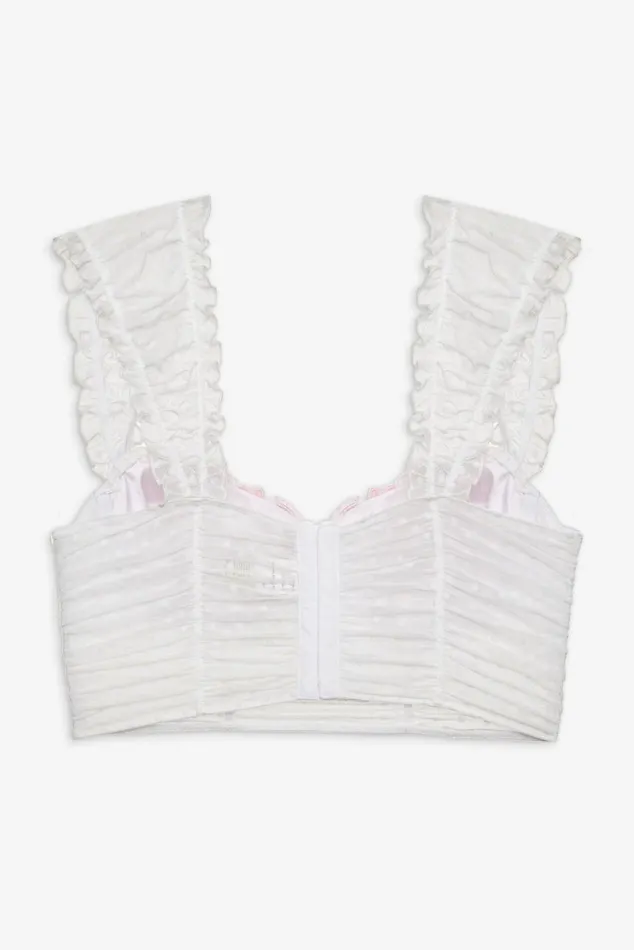 Women Lingerie For Love and Lemons Tawny Bustier White Women Lingerie For Love and Lemons Tawny Bustier White