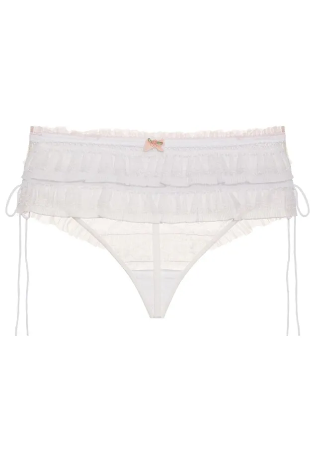 Women Lingerie For Love and Lemons Ulla Panty White