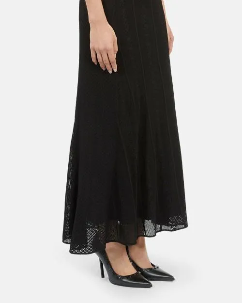 Women Loafers and Court Shoes The Kooples Black Leather Heeled Stilettos With Studs Black