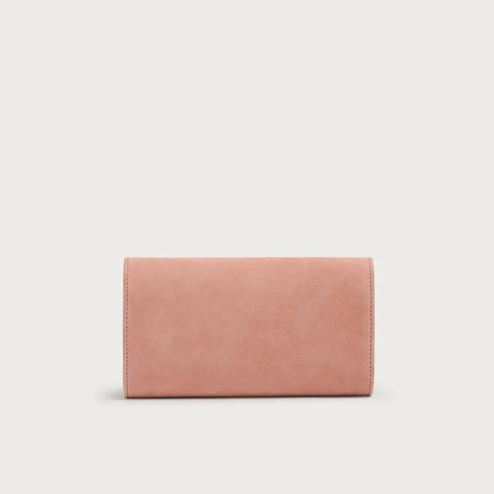Women Lucy Pink Suede Clutch LKBennett Clutch Bags Women Lucy Pink Suede Clutch LKBennett Clutch Bags