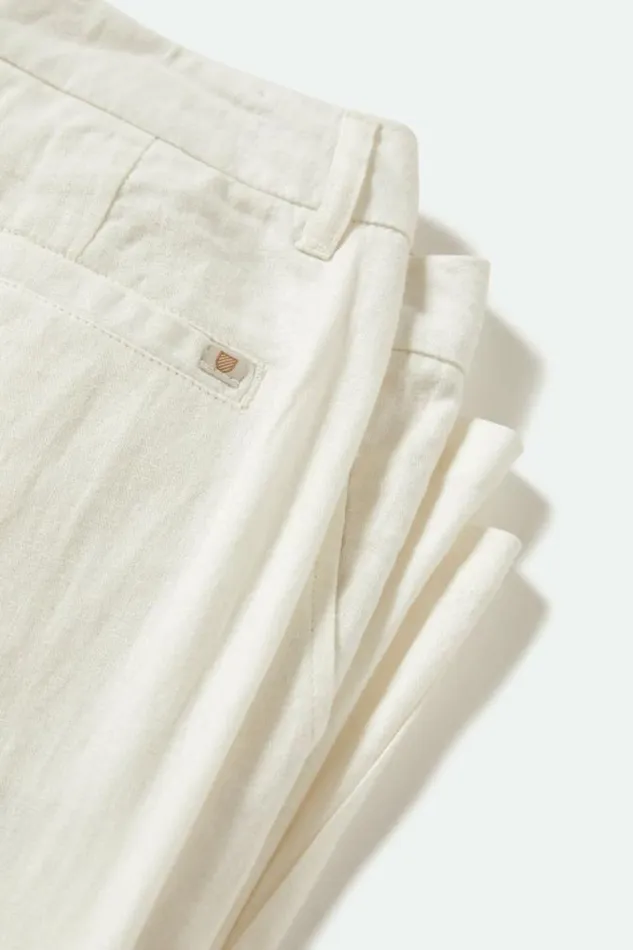 Women Ludlow Trouser Pant Off White Brixton Pants