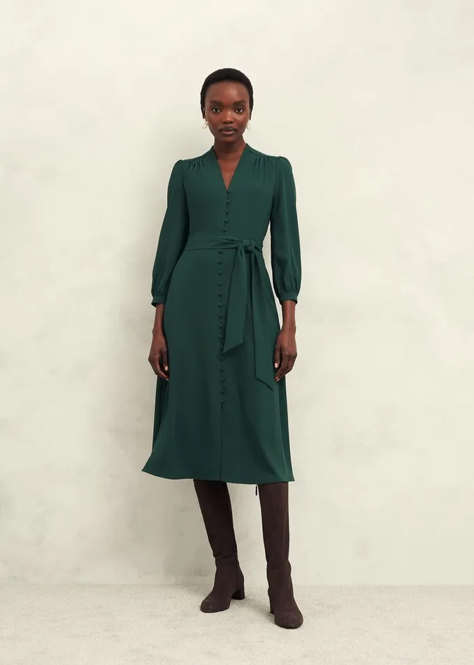 Women Magnolia Dress Bay Green Hobbs Dresses and Jumpsuits