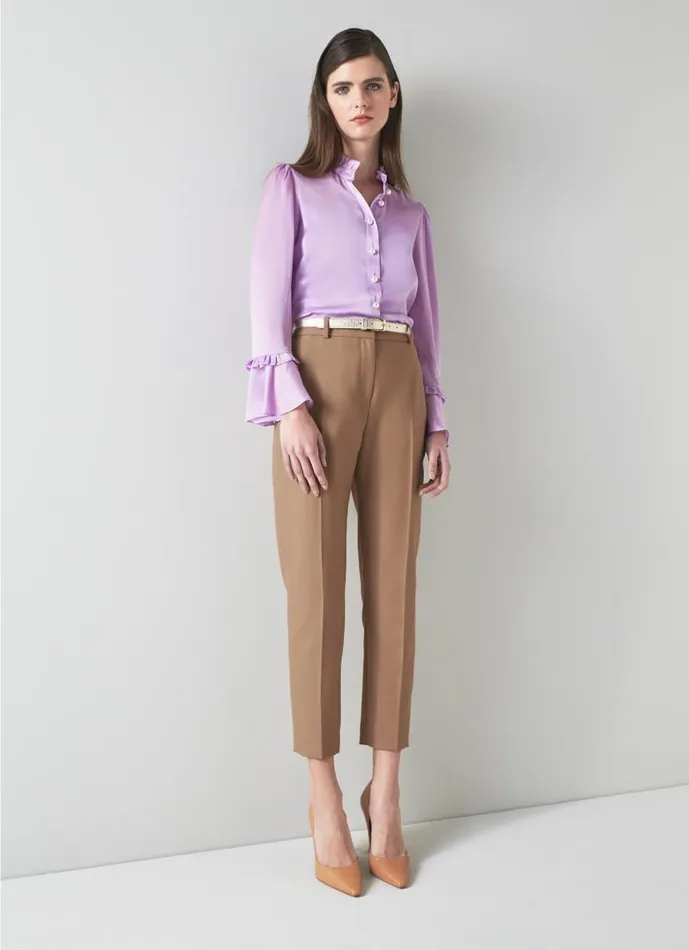Women Mariner Camel Cigarette Trousers Camel LKBennett Trousers
