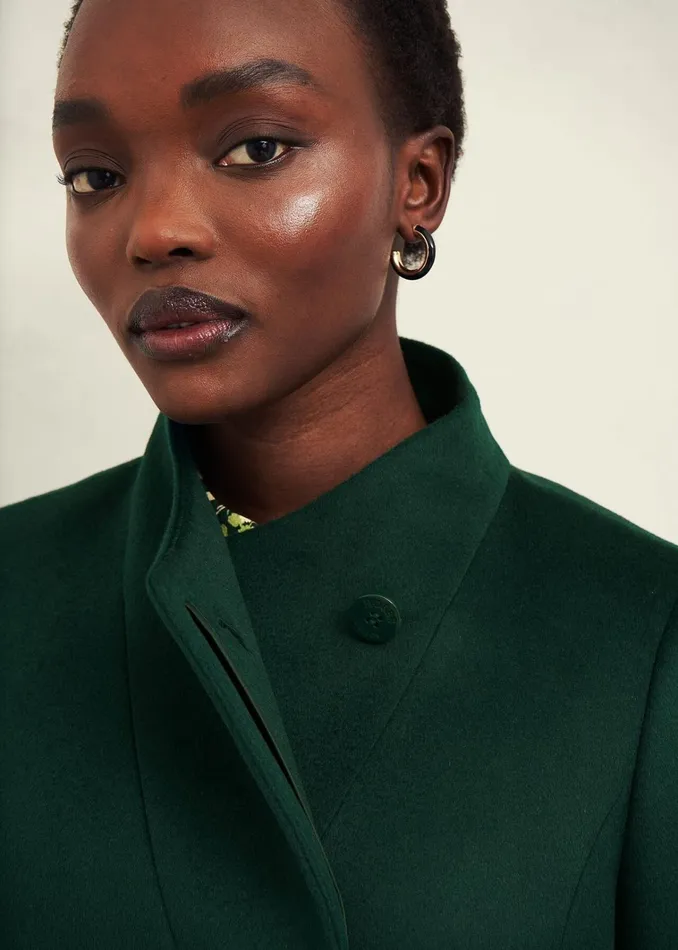 Women Marissa Wool Coat Bay Green Hobbs Coats and Jackets