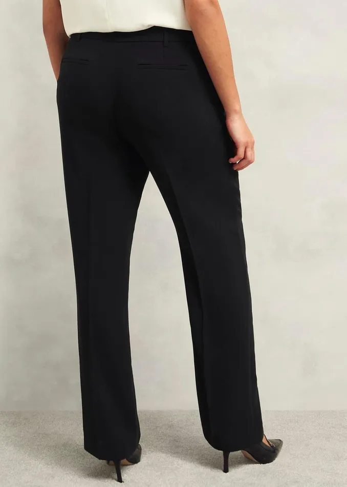 Women Maya Straight Trousers Black Hobbs Trousers