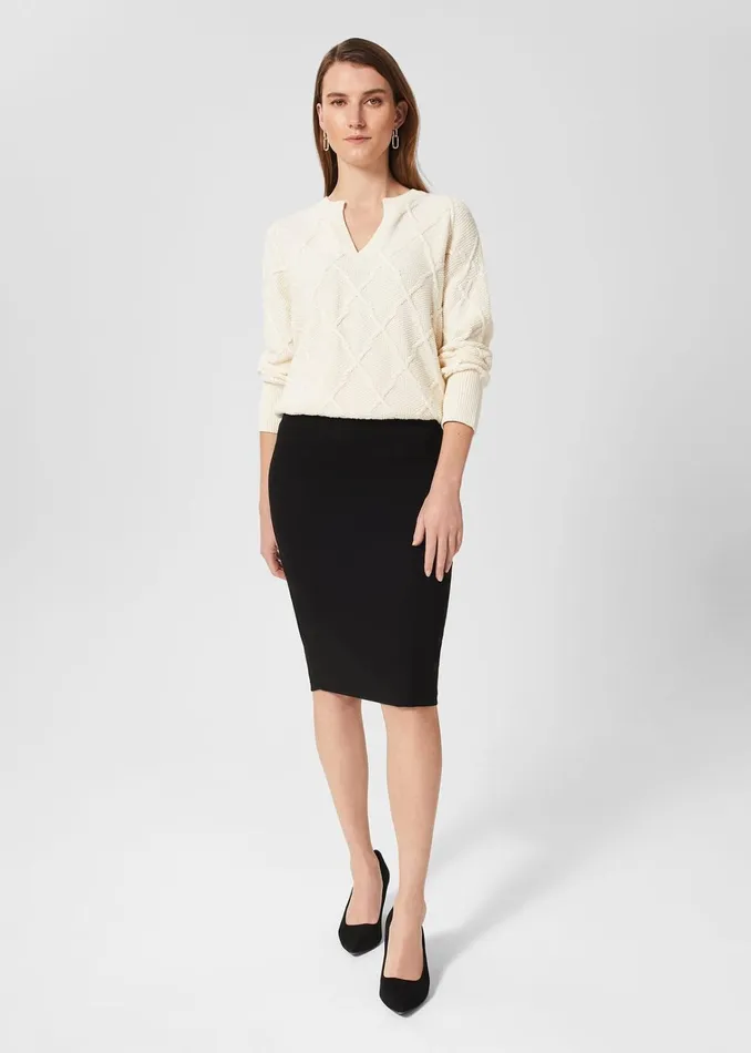 Women Mel Skirt Black Hobbs Skirts