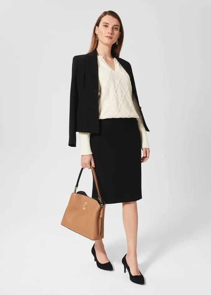 Women Mel Skirt Black Hobbs Skirts