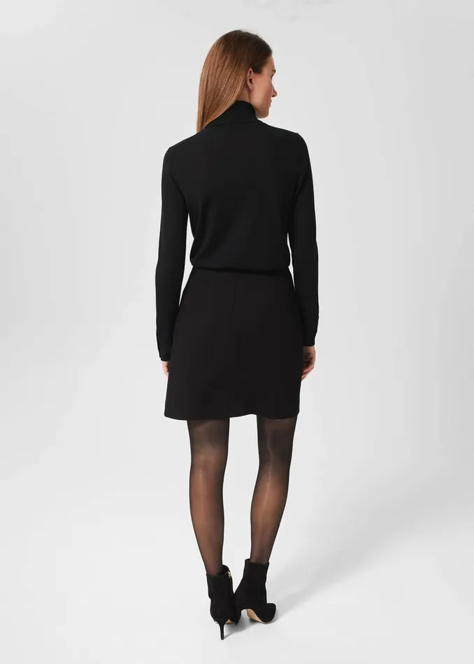 Women Mia Aline Skirt Black Hobbs Skirts