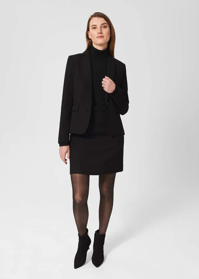Women Mia Aline Skirt Black Hobbs Skirts