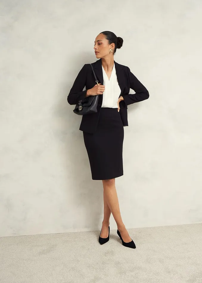 Women Mia Skirt Black Hobbs Skirts