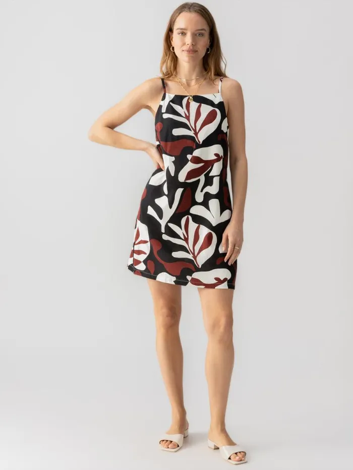 Women Mini Shift Dress Mineral Sanctuary Clothing Dresses and Jumpsuits