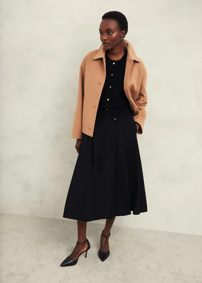 Women Monica Cashmere Cardigan Hobbs Black Hobbs Jumpers and Cardigans